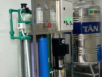 Hệ thống lọc nước tinh khiết RO 250L/h cho nhà hàng tại Đà Nẵng