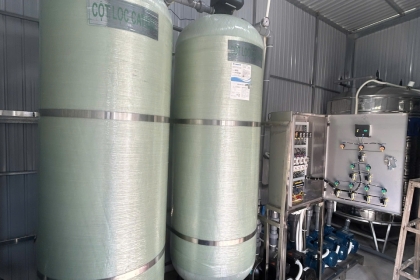 LẮP ĐẶT HỆ THỐNG LỌC NƯỚC 5m³/h TẠI LÀNG HÒA BÌNH – PHÚ NINH
