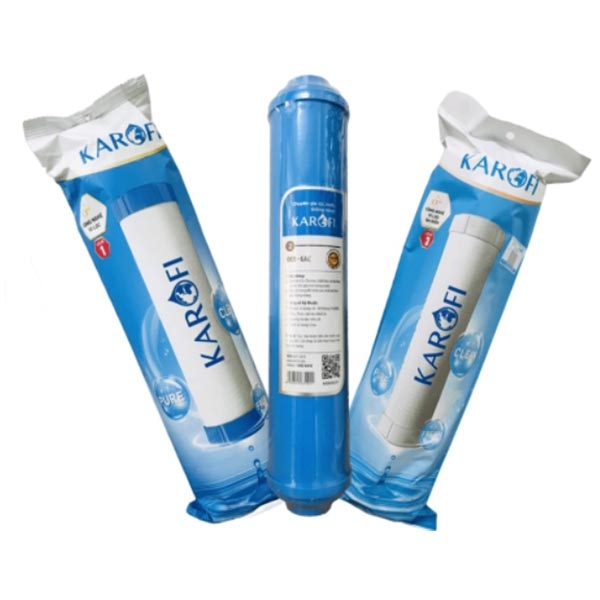 Bộ 3 lõi lọc nước 123 Karofi chính hãng