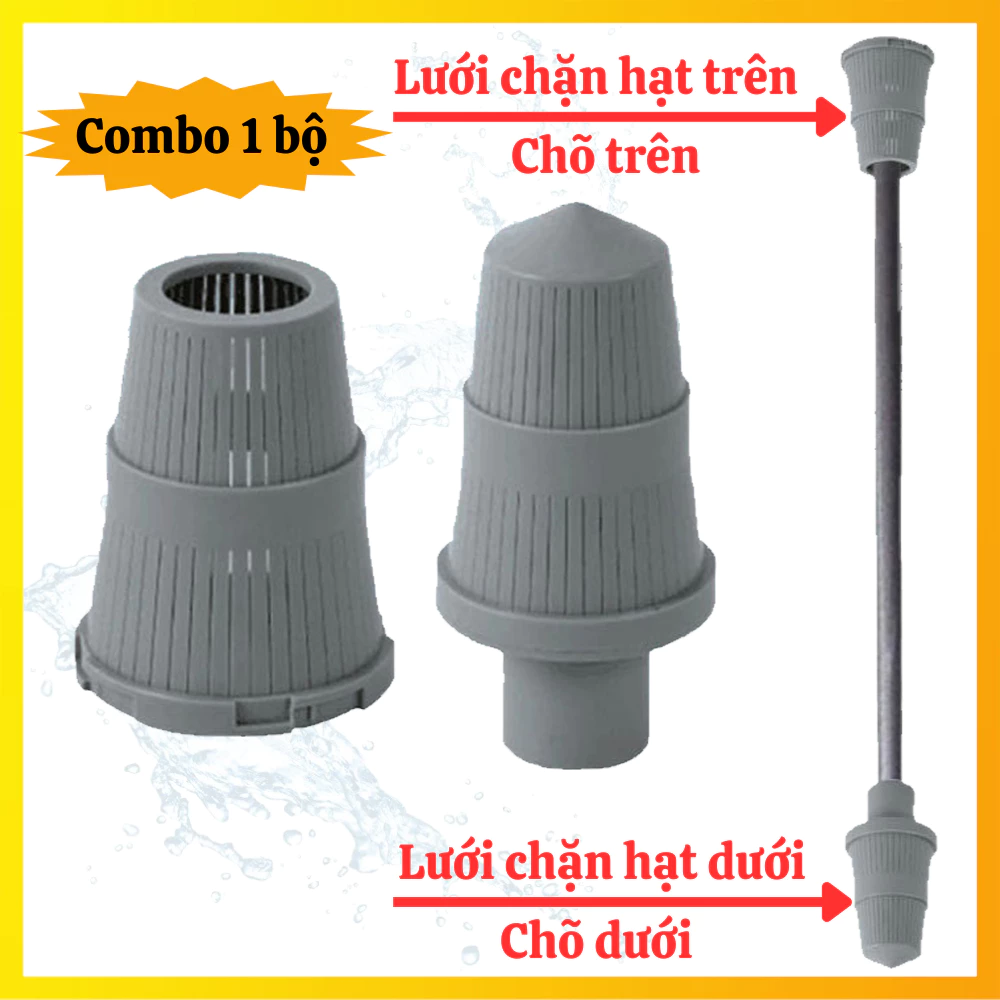 Bộ lưới chặn hạt cột composite