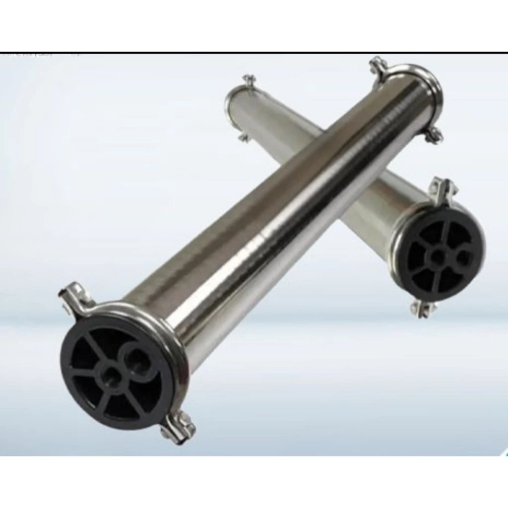 Vỏ màng Ro 4040 công nghiệp inox SS304 không mối hàn